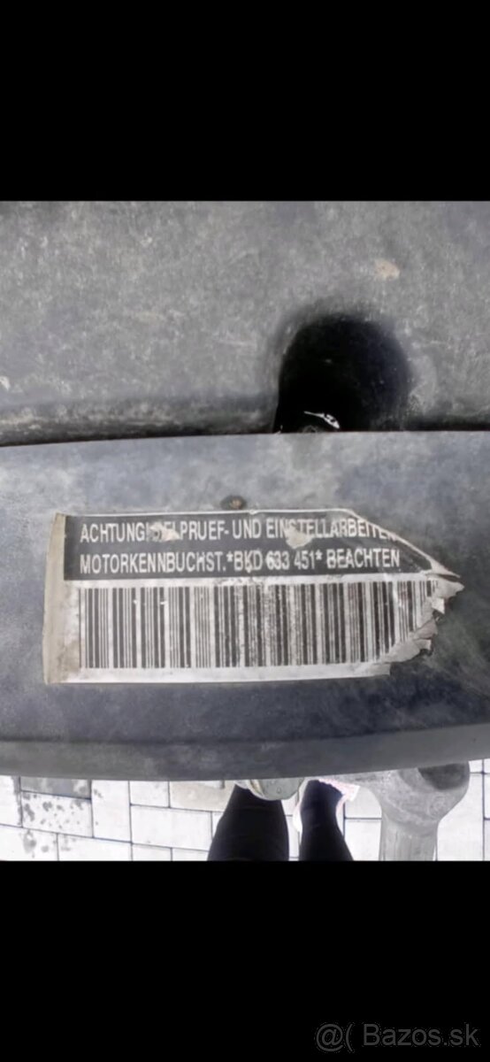 Predám motor škoda Octavia 2 2L