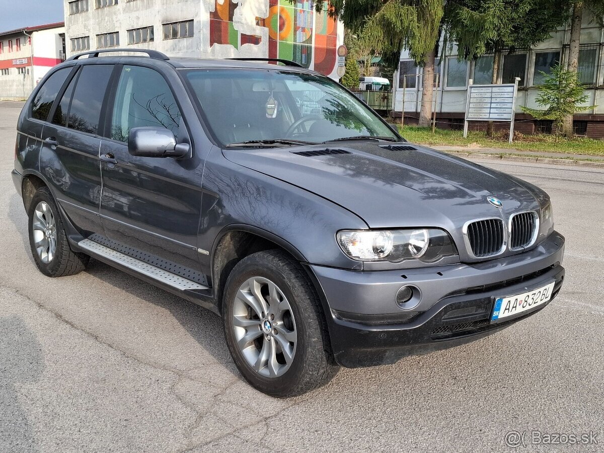 Bmw x5 3.0d e53 4x4 130kw ťažné plne funkčné