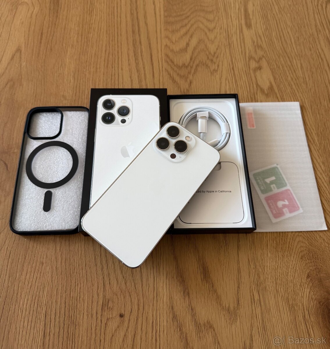 iPhone 13 Pro 256 gb Silver - komplet príslušenstvo, zaruka