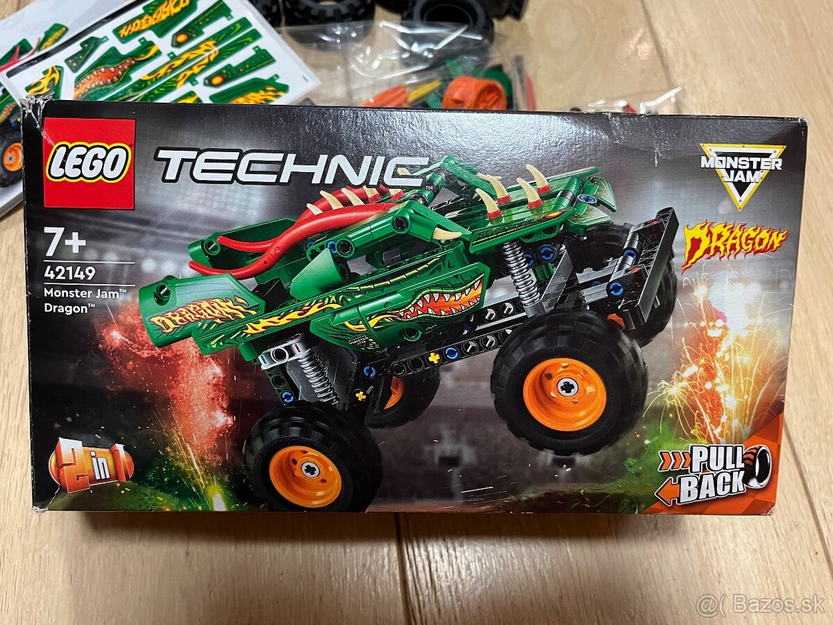 Lego Technic Monster Jam Dragon