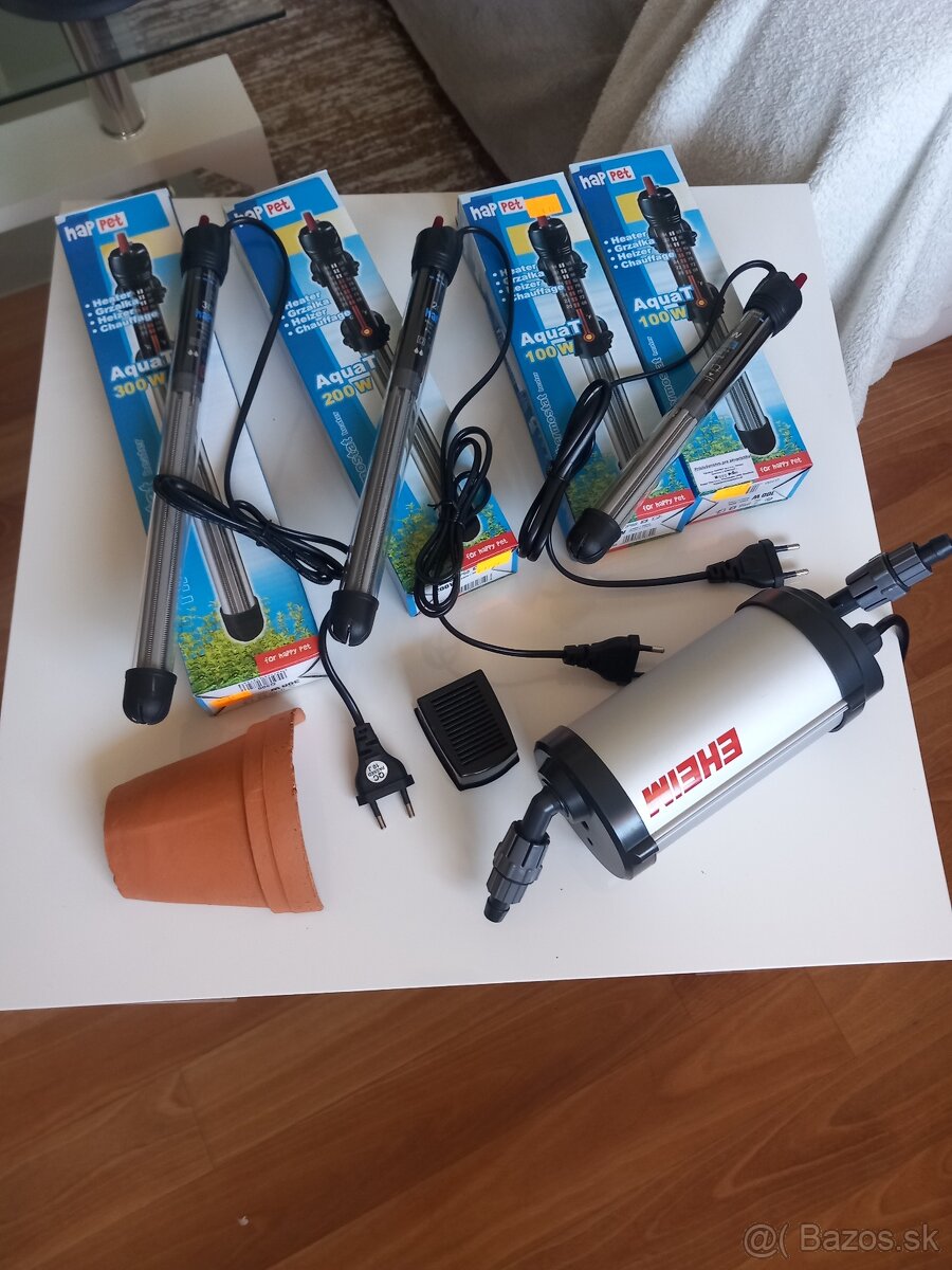 UV lampa, ohrievače