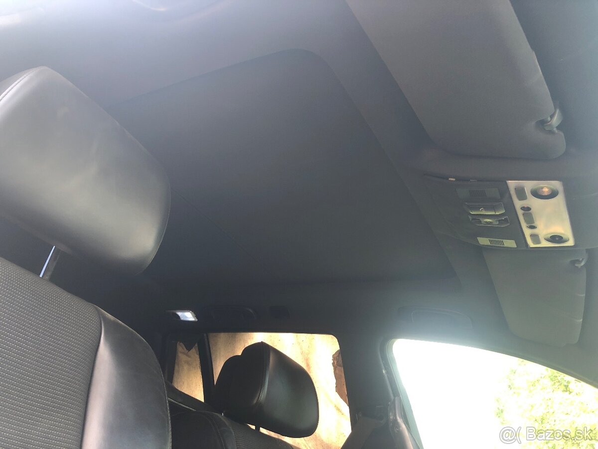 Predam panoramaticku strechu aj s čiernym stropom z BMW E61