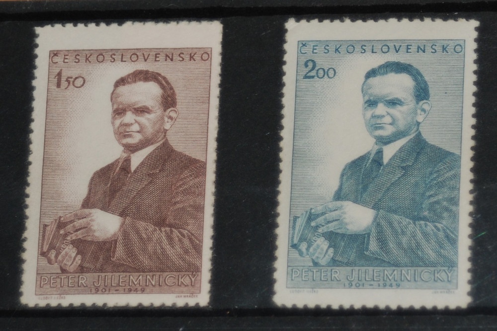 Poštové známky - Československo 58 - čisté