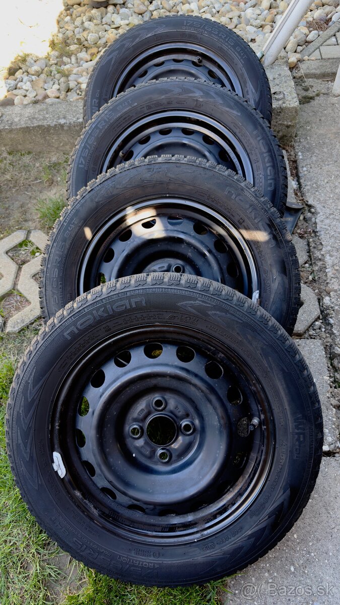 175/65 R15 na diskoch, tpms, puklice