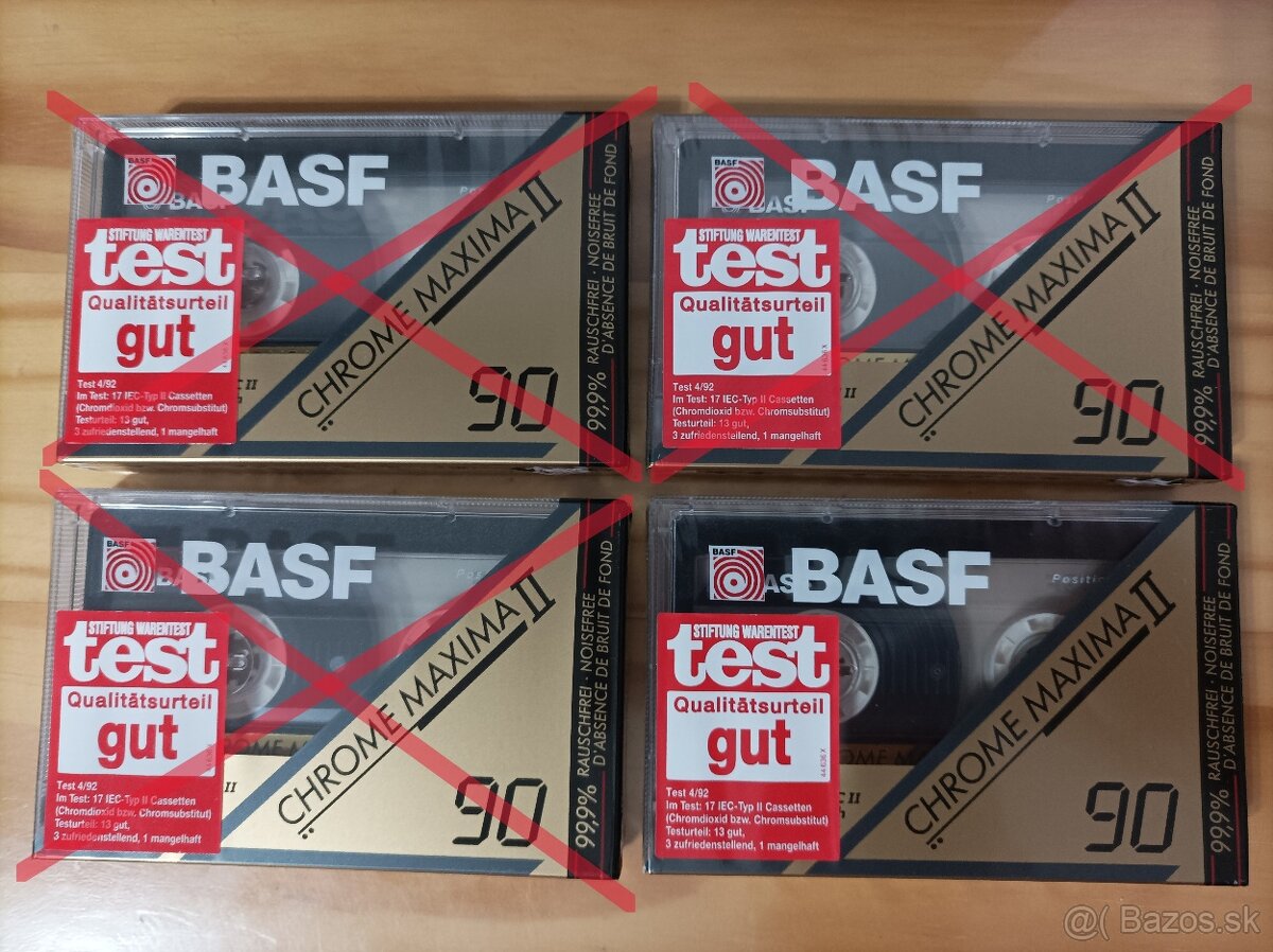 BASF CHROME MAXIMA II 90 (BASF CMII 90) - MC kazeta