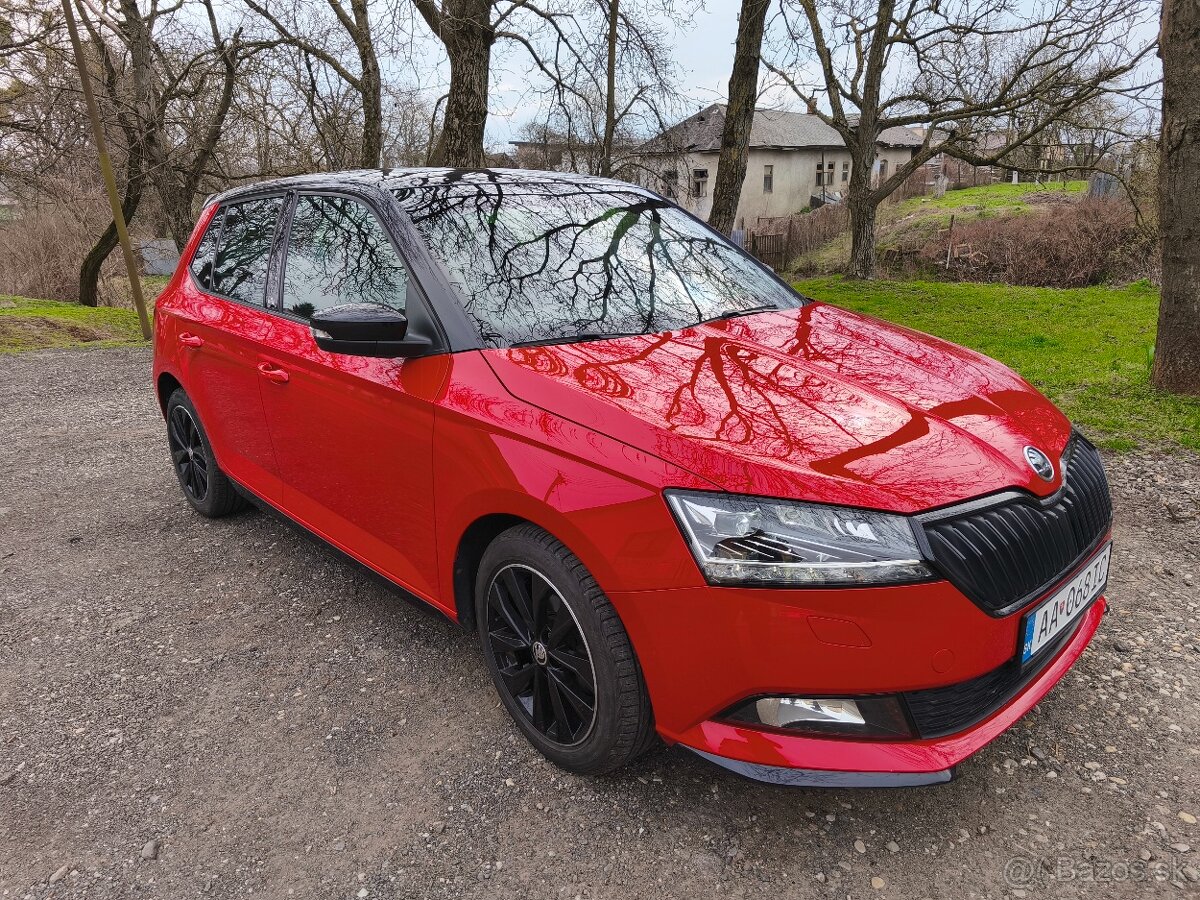 Škoda Fabia III Monte Carlo 1.0 tsi 2020 70 kW 92500km