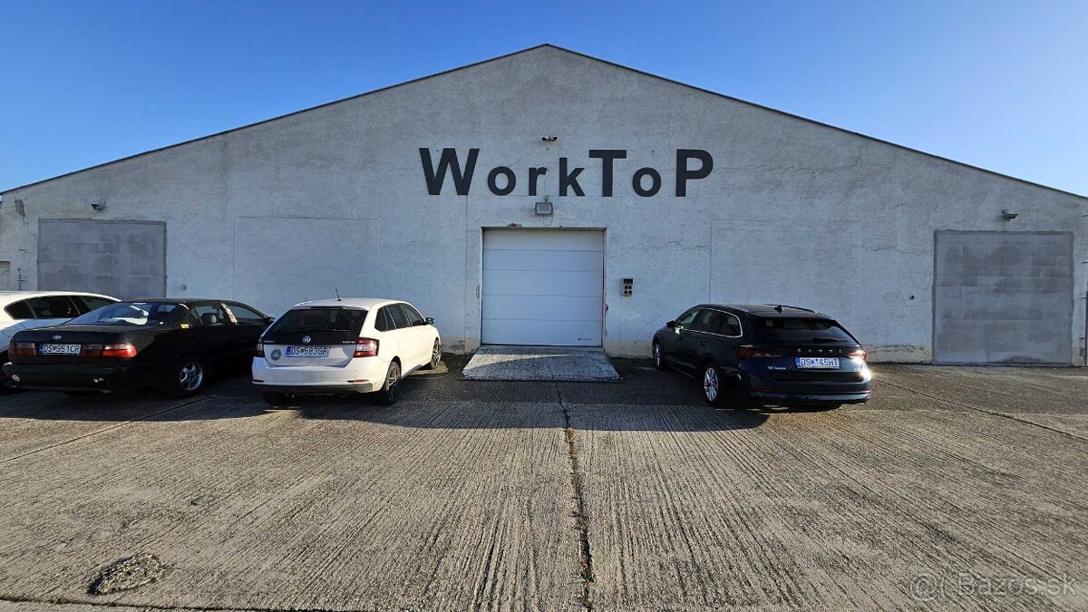 Na prenájom sklad – 1 380 m² – od 1,50 €/m²