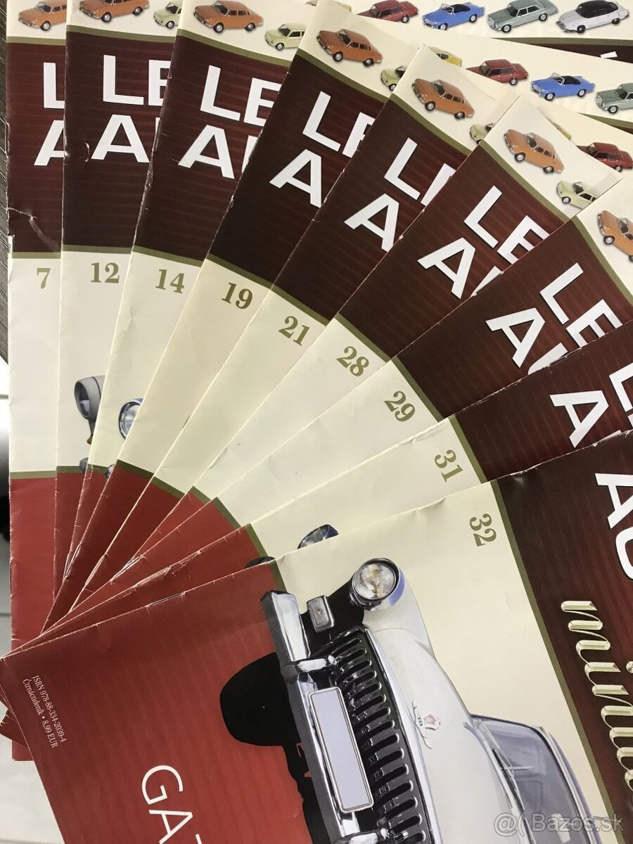 Predám modely "Legendární automobily"