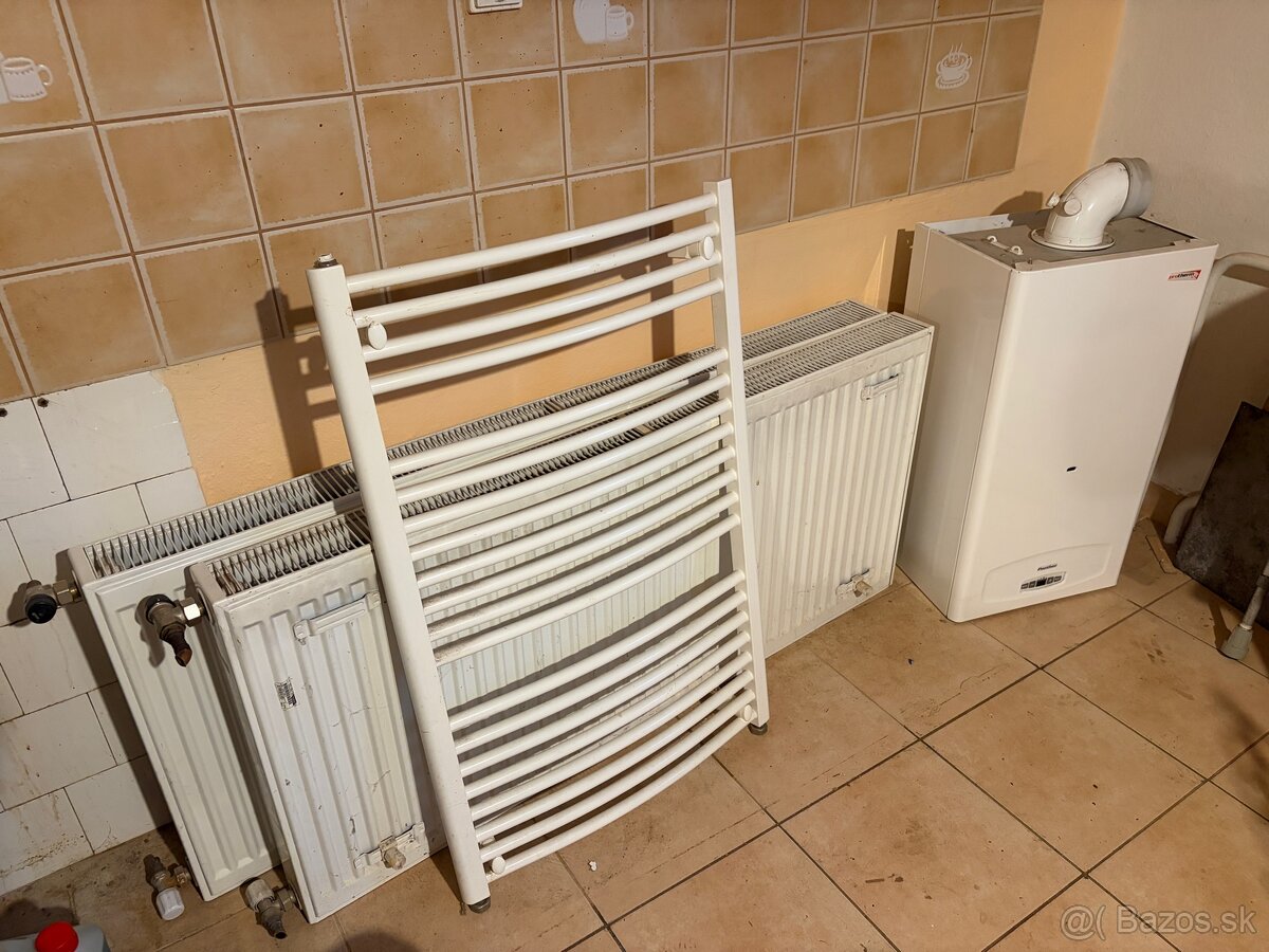 Plynovy kotol + radiatory