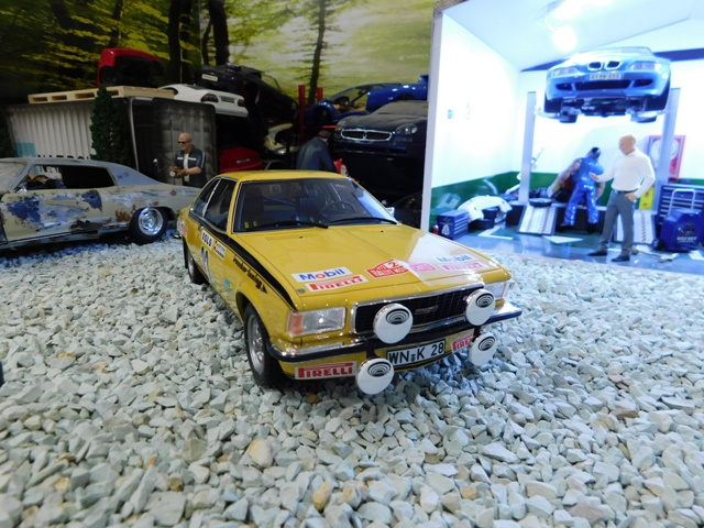 model auta Opel Commodore závodný Otto mobile 1:18