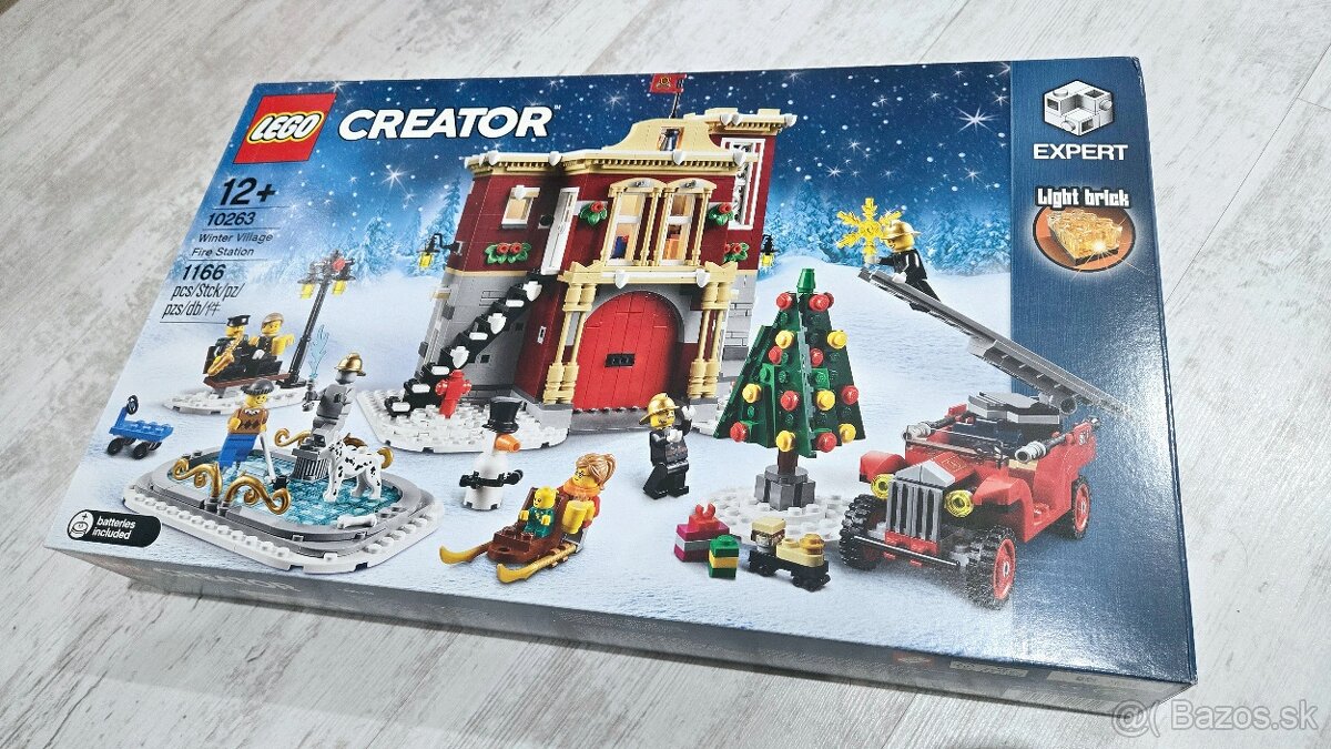 Predám krásne vianočné LEGO Creator Expert 10263