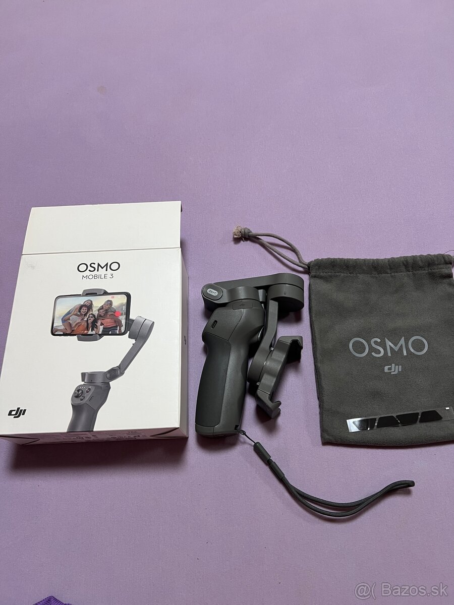 DJI Osmo Mobile 3 – stabilizátor na mobil