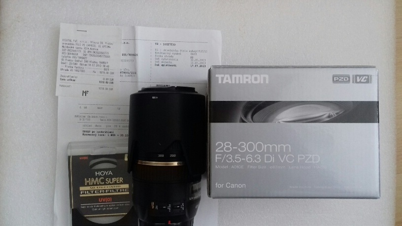 ZNÍZENA CENAPredám  objektív Tamron 28-300mm f/3,5-6