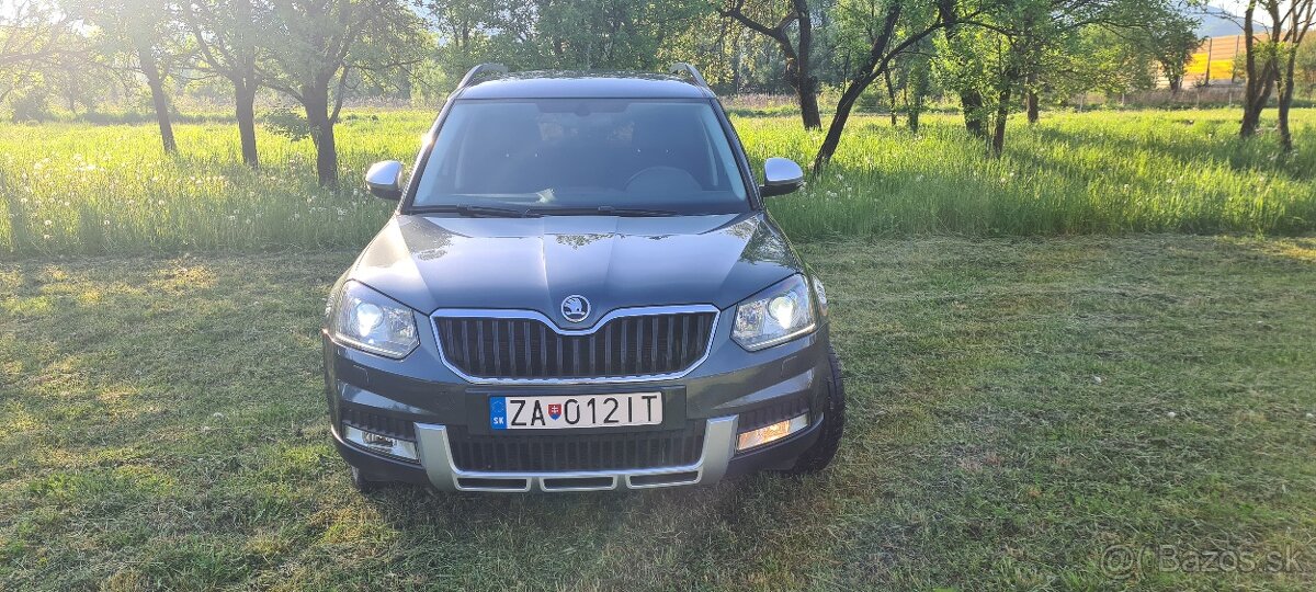 Škoda Yeti TDI 4x4 DSG - STYLE  9/2016 Xenon,Ťažné
