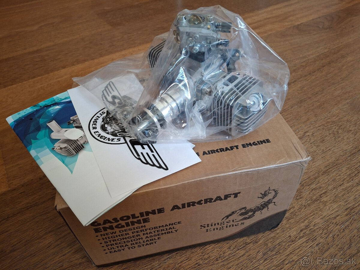 NOVÝ Motor RCGF 40cc Stinger Twin