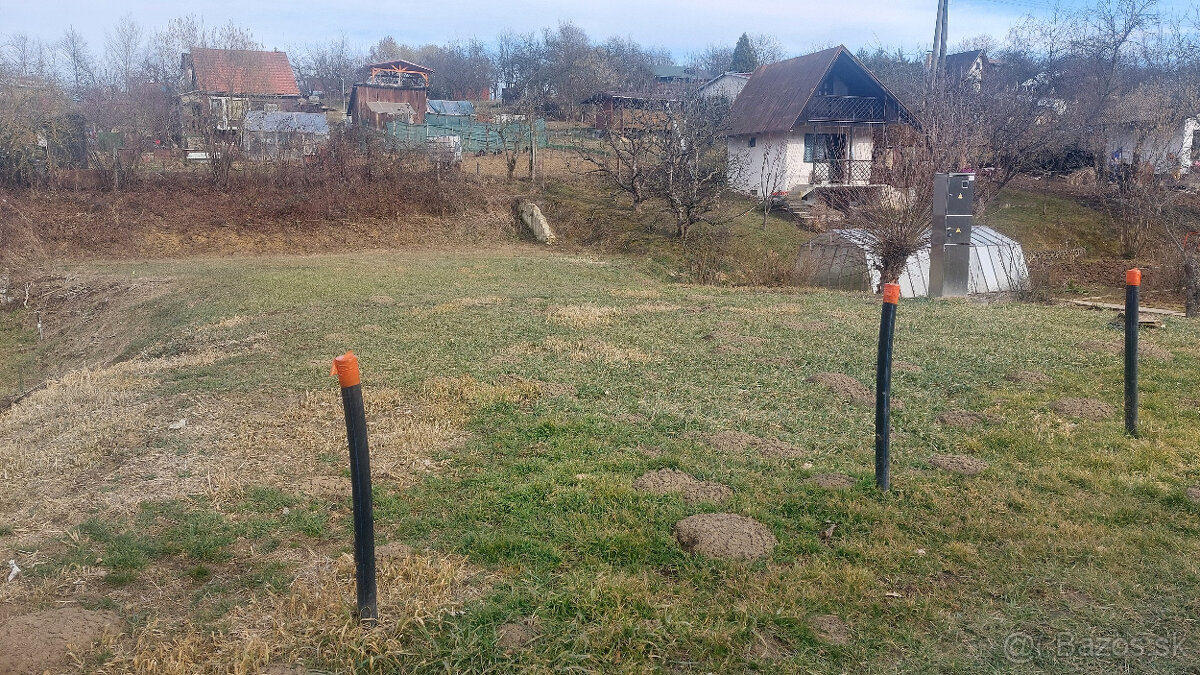 Pozemok pripravený na stavbu chaty (Lučenec časť Vinica)