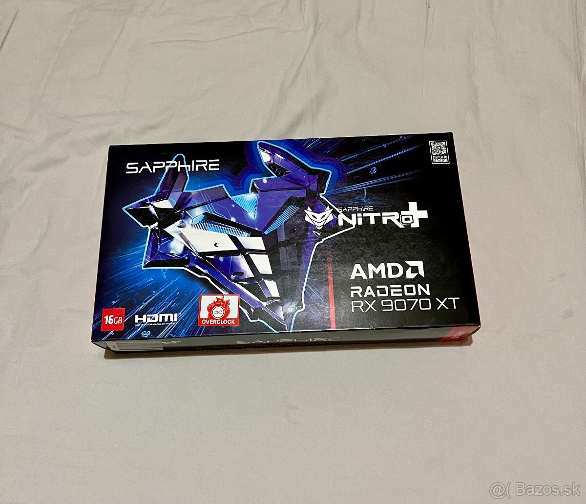 SAPPHIRE NITRO+ AMD Radeon RX 9070 XT GAMING OC 16G