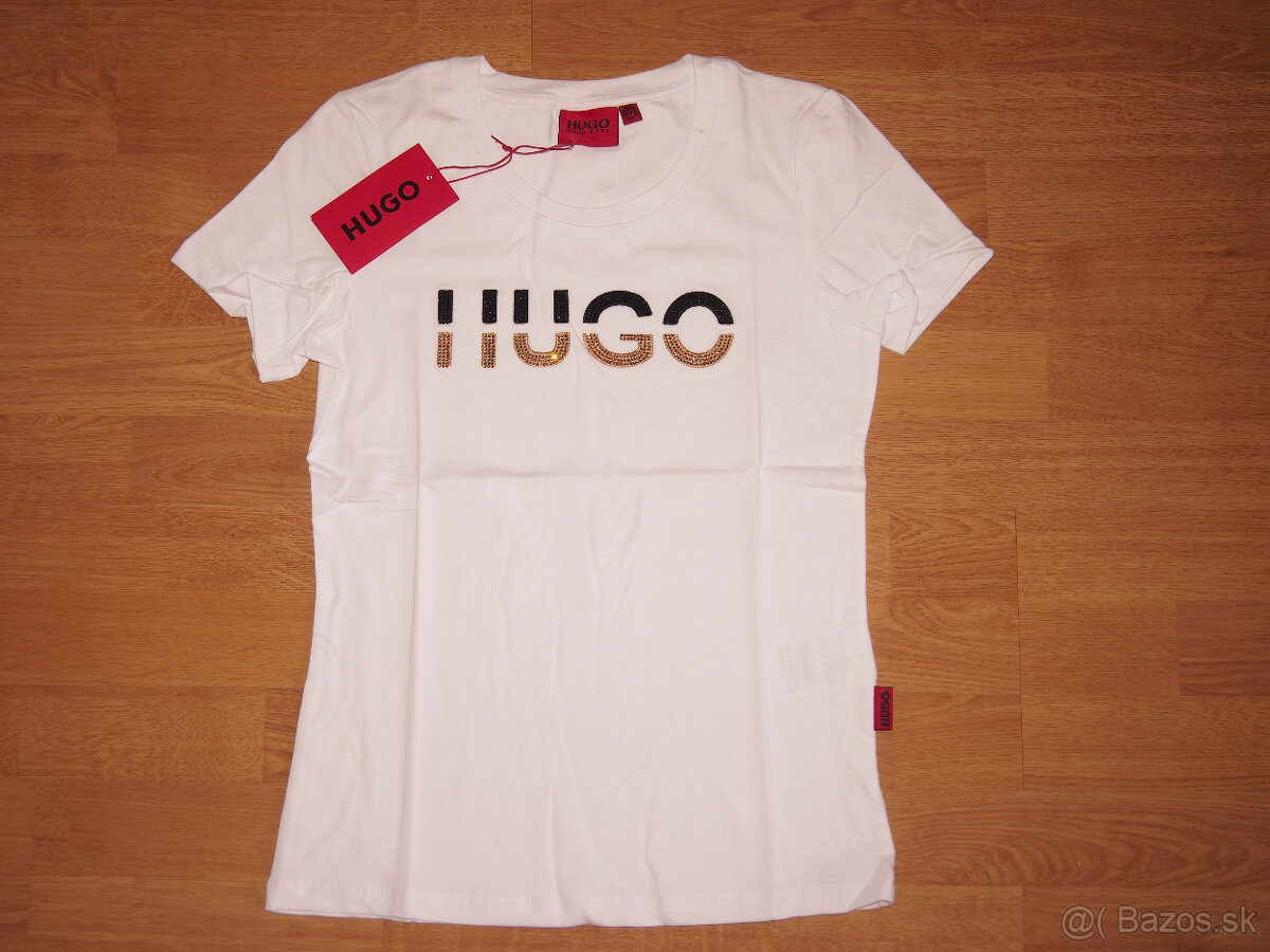 Hugo Boss dámske biele tričko