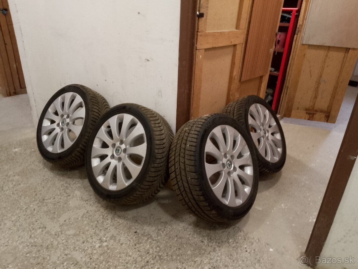 Predam alu disky elektrony R17 Skoda