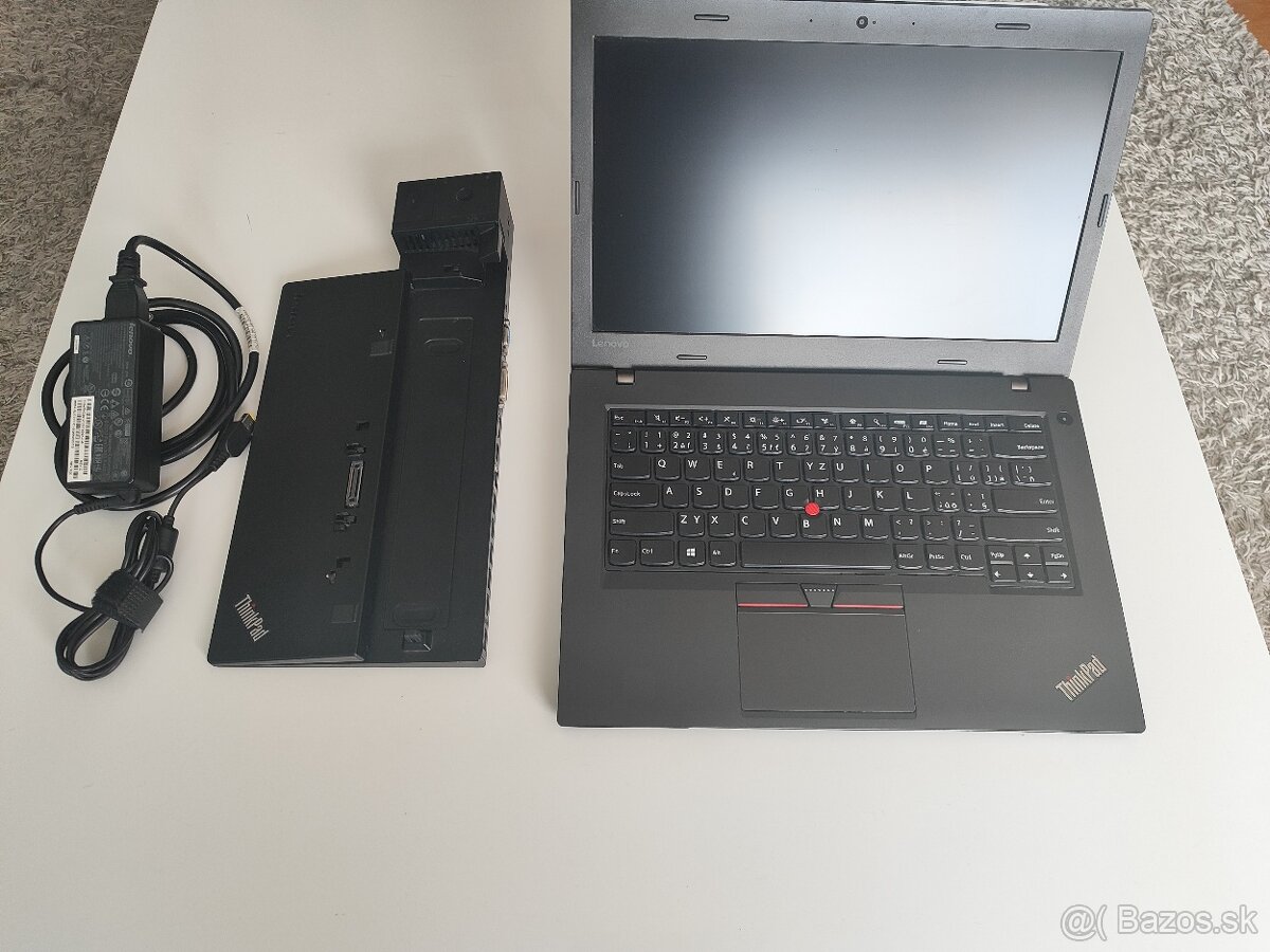 Predám Notebook Lenovo ThinkPad L460 + dock station