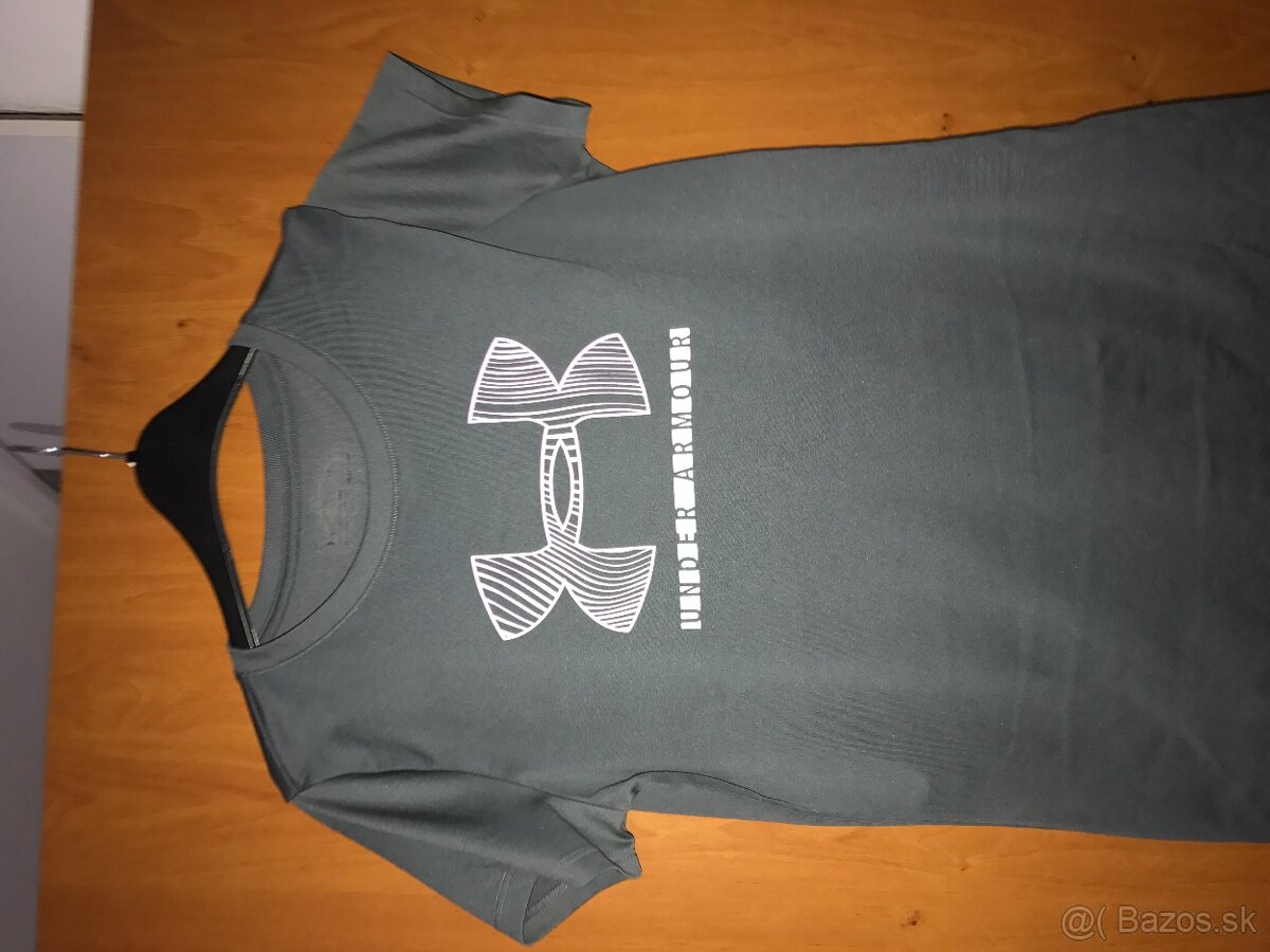 UNDER ARMOUR originál petrolejove damske tricko S/M