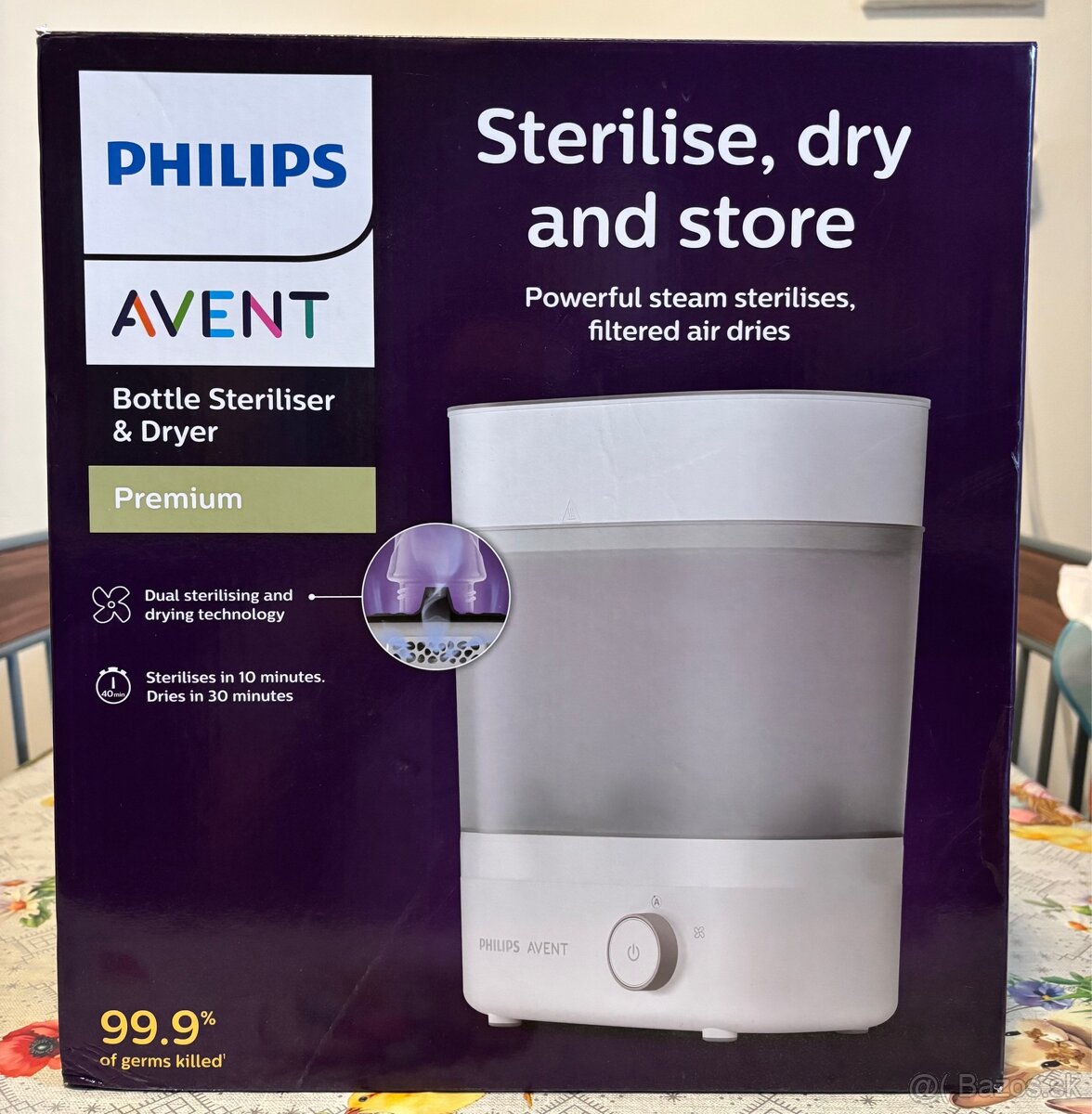 Sterilizátor a sušička Avent 2v1