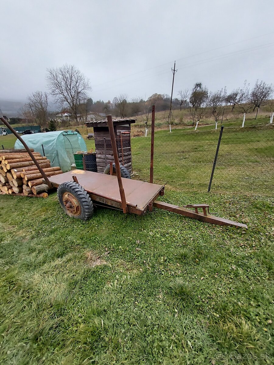 Vlecka na traktor