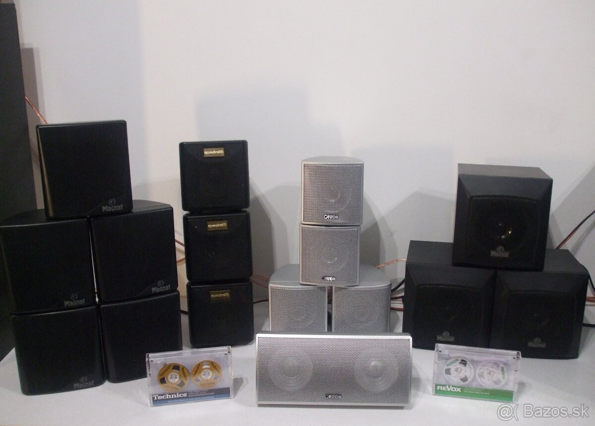 HiFi SATELITNE repro MAGNAT, CANTON, QUADRAL 2-PASMOVE =ab10