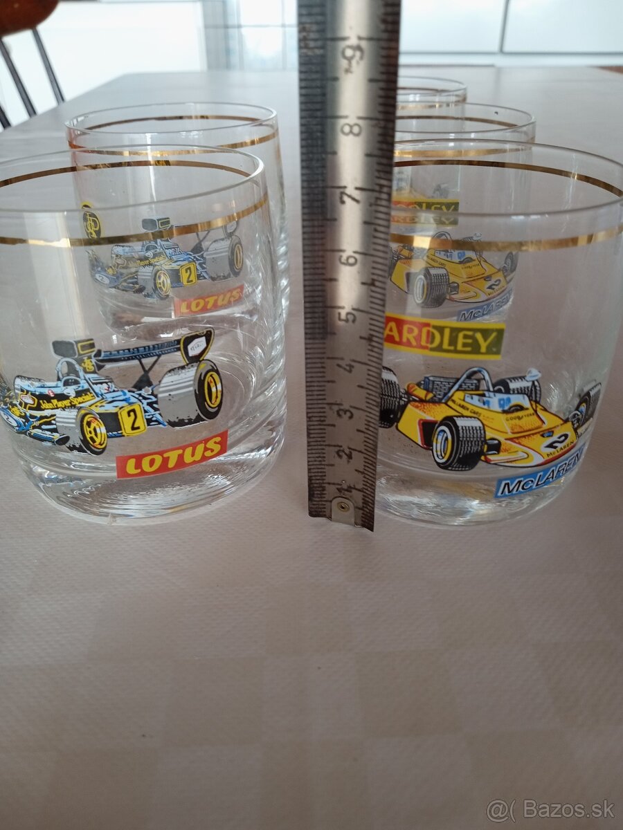 Poháre s obrázkami formule F1