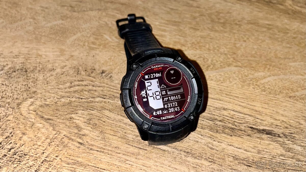 Garmin Instinct 2x Solar Tactical Edition Black