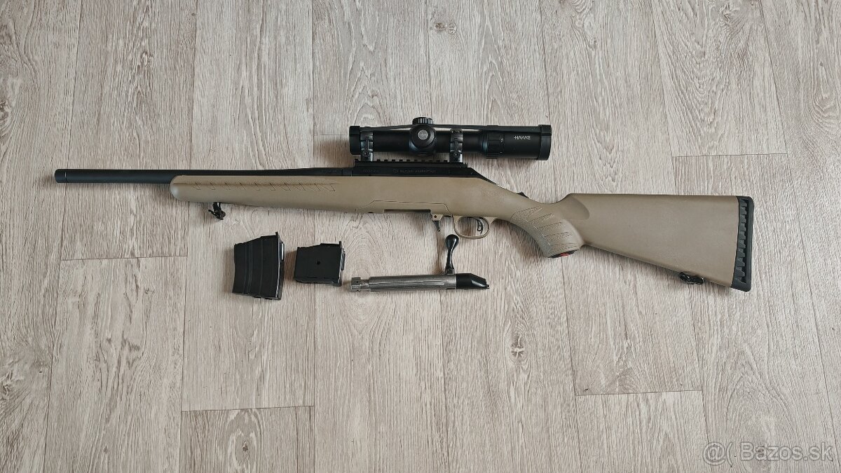 Ruger 7,62x39 + puškohľad Hawke Nová