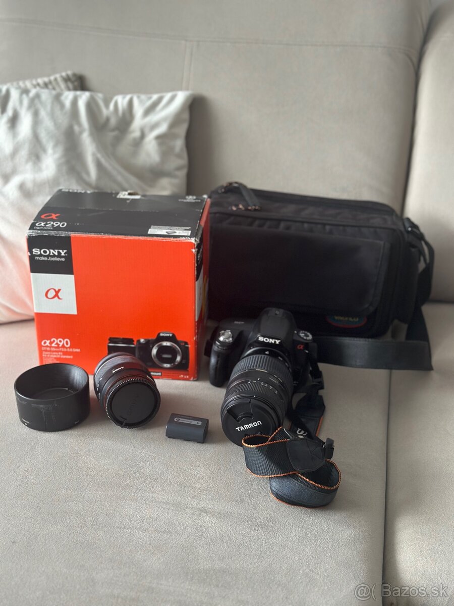 Sony a290 + 2 objektívy