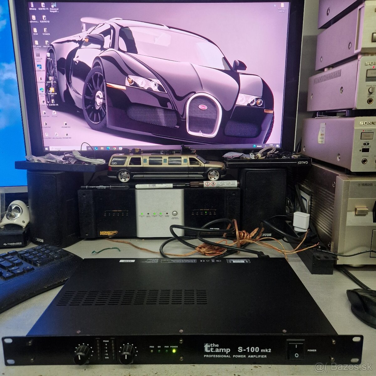 T.AMP S-100 MkII...koncový zosilovač...
