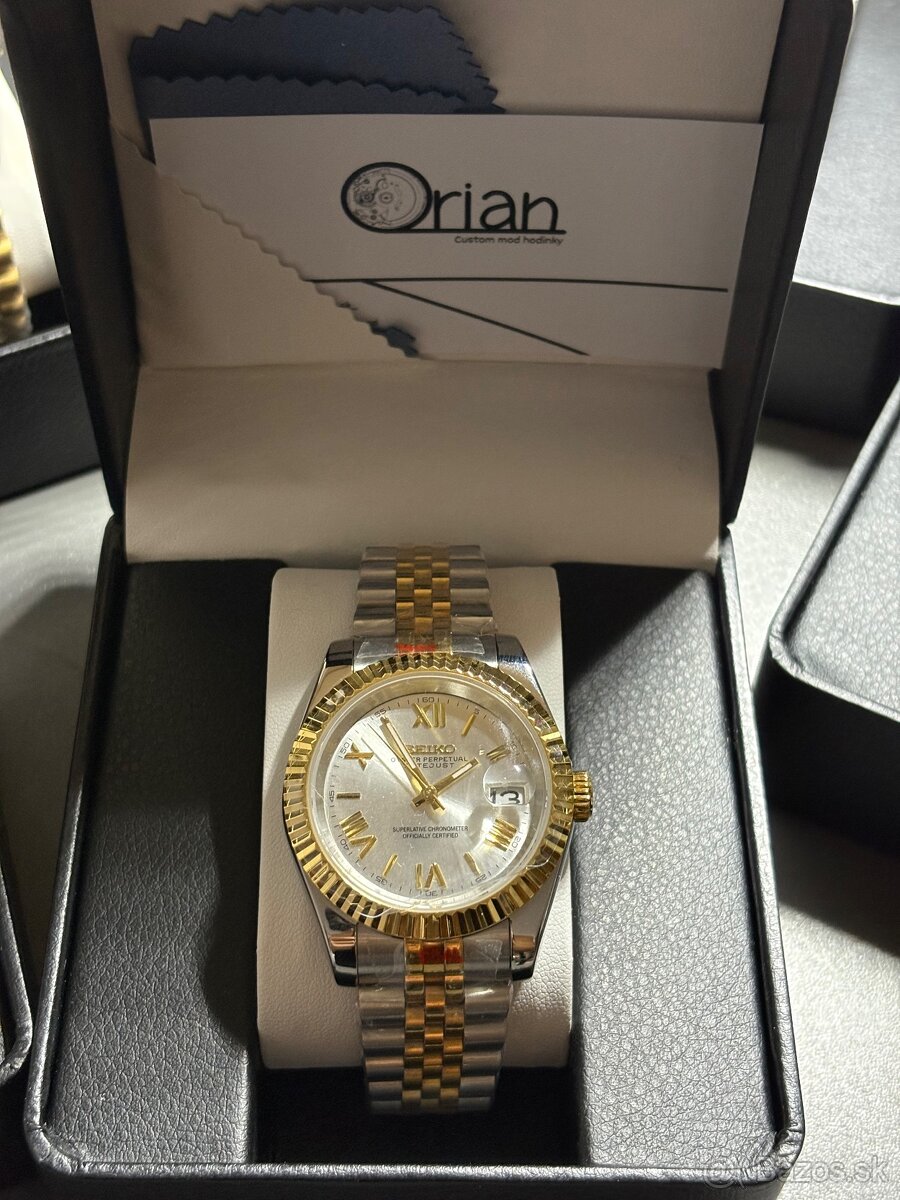 Orian - Seiko Mod Datejust 2tone x rismke cislice