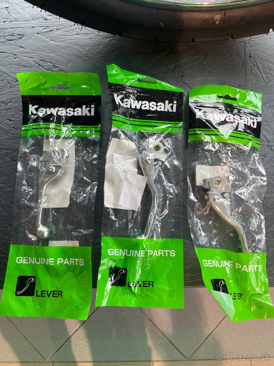 Kawasaki OEM brzdová a spojková páčka KX250F/KX450F