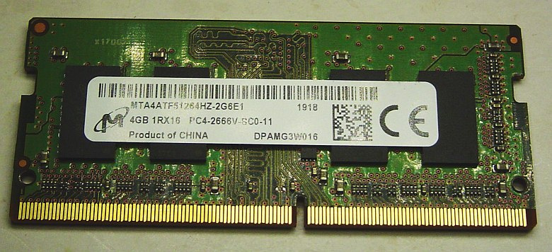 RAM SO-DIMM 4GB DDR4