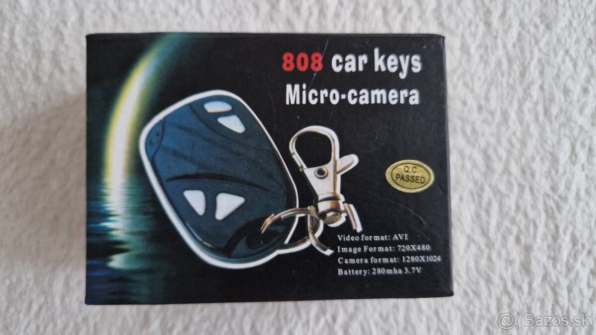 Kamera: kľúče od auta s tajnou funkciou