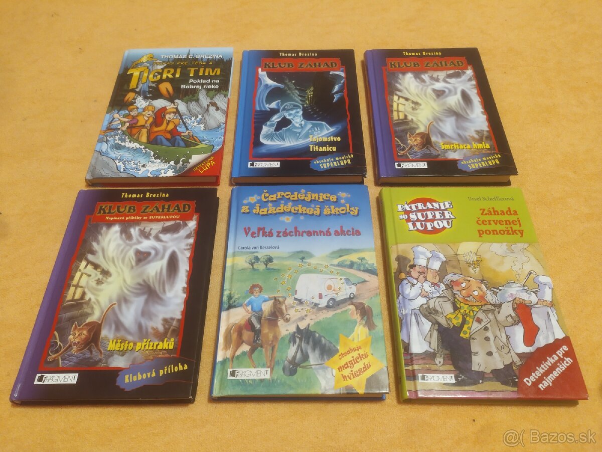 Tigrí tím, Klub záhad, detektívky