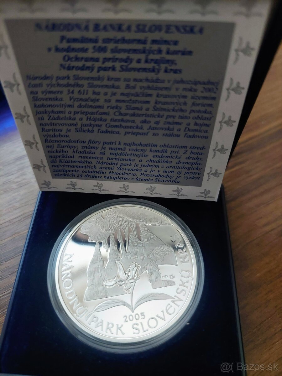 Predám 500Sk/2005 Slovenský kras PP