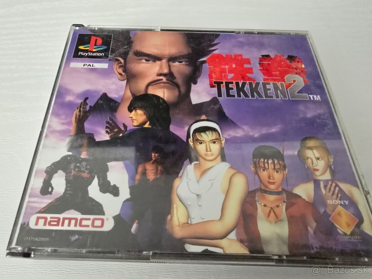 tekken 2 big box PS1 70e