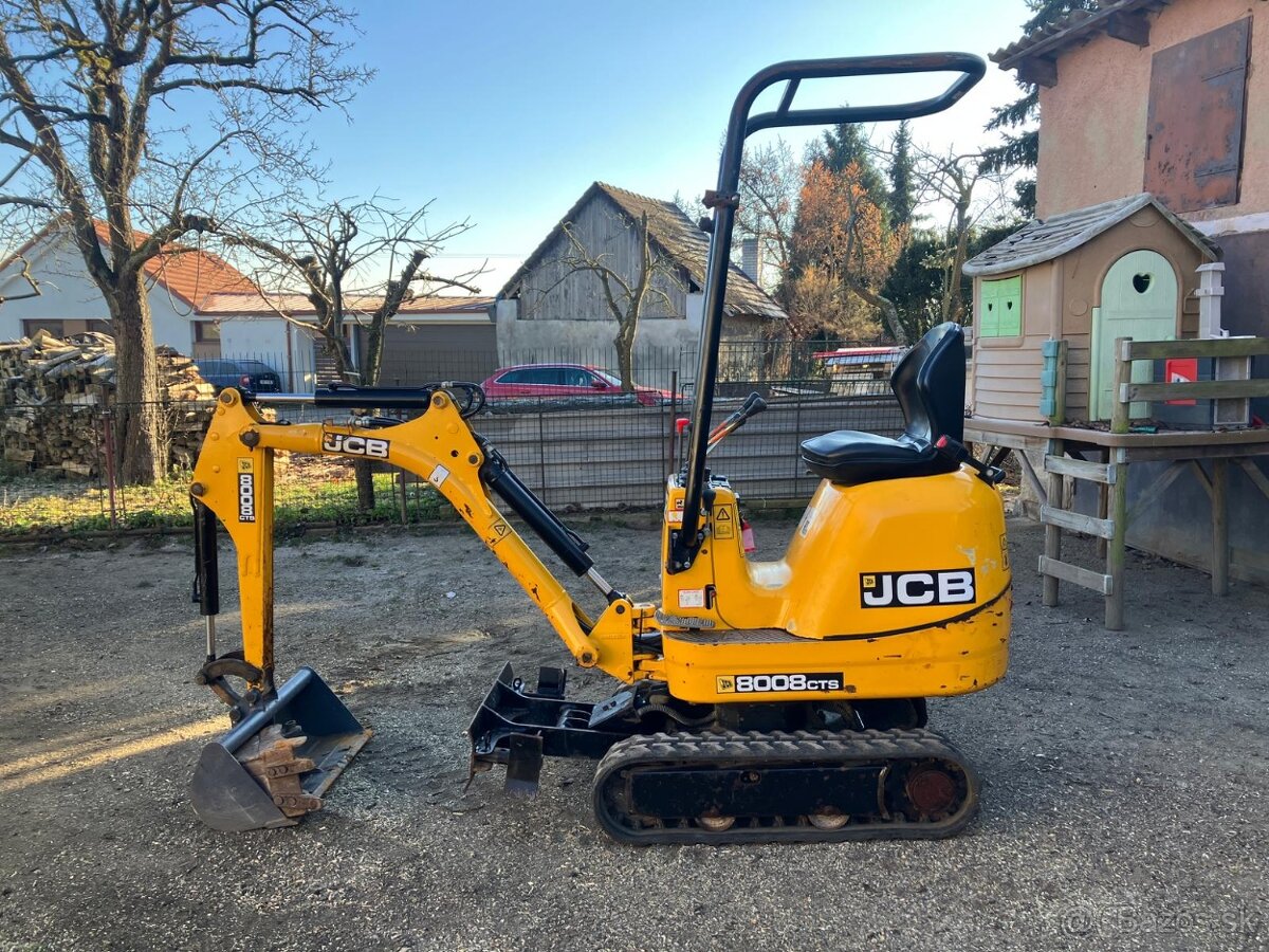 Minibagr JCB 8008CTS