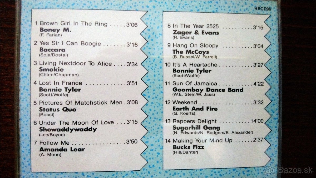 Predám CD výber 25 Rock'n Roll hits - part. 2,