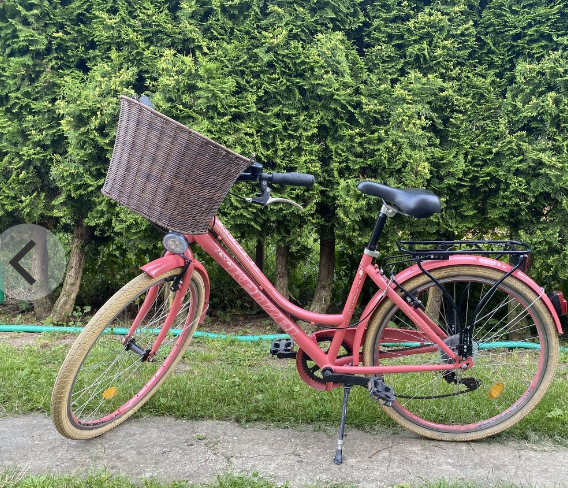 Dámsky mestský bicykel