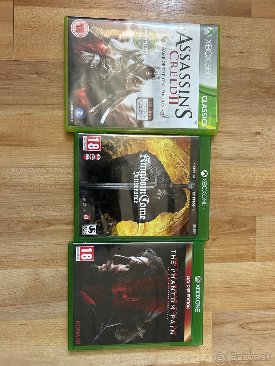 Predám hry na xbox one/ xbox 360
