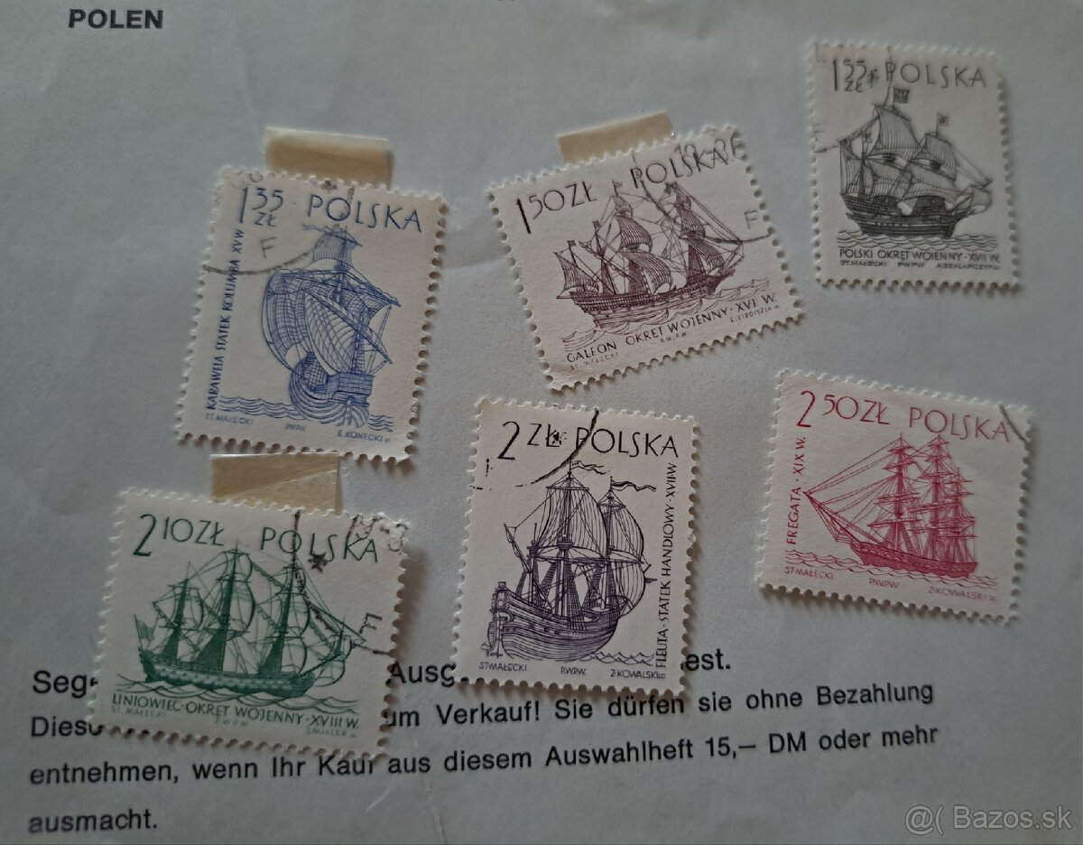 Známky - Ľode, Polsko