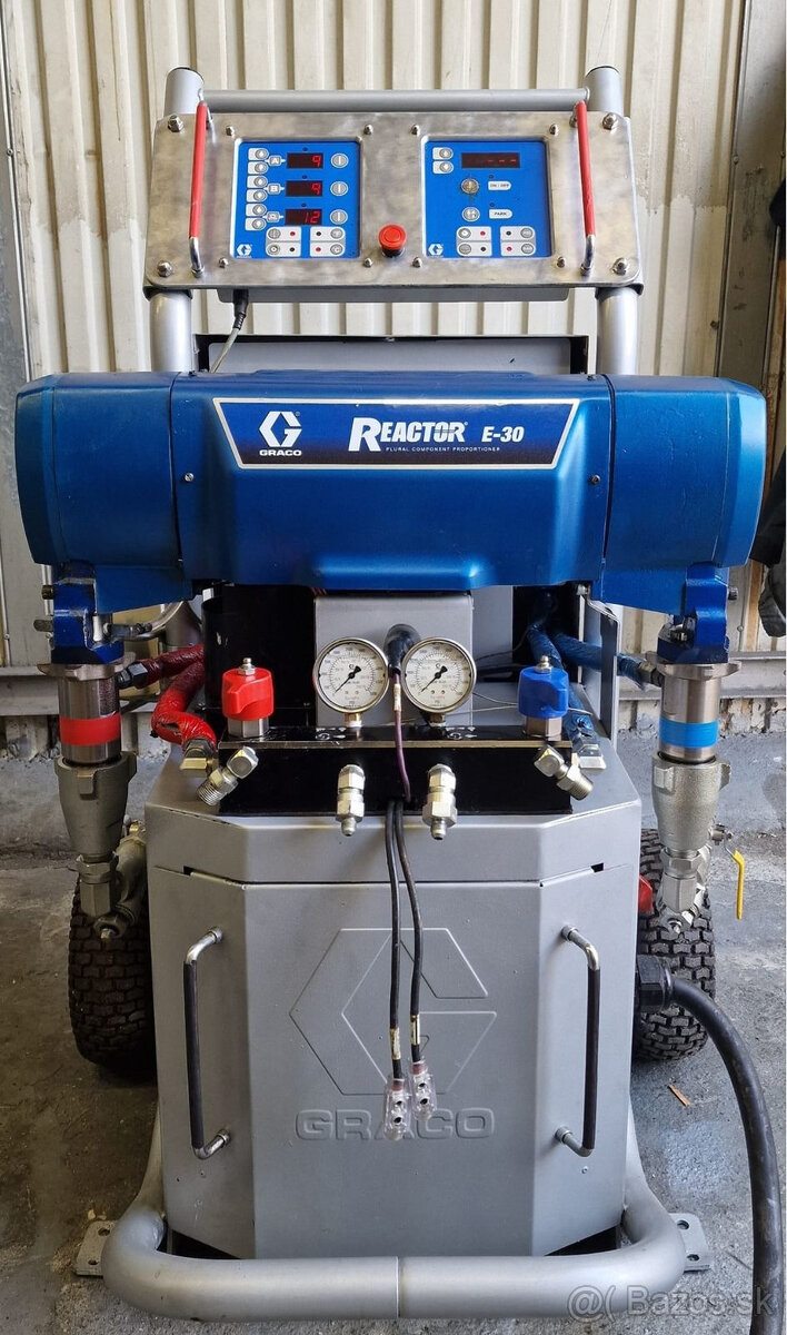 Predáme stroj pre striekané izolácie Graco reactor E30-Vsetí