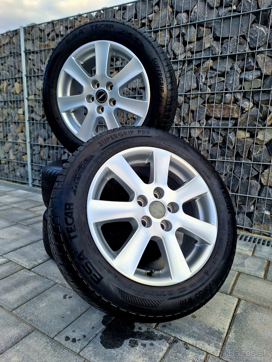 BORBET 5x108 R16 + ZIMNÉ PNEUMATIKY