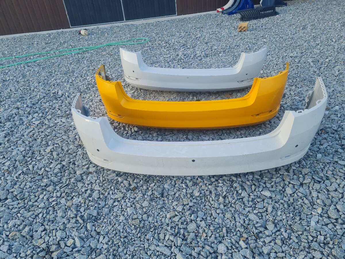 Zadný nárazník fabia 3 combi lift