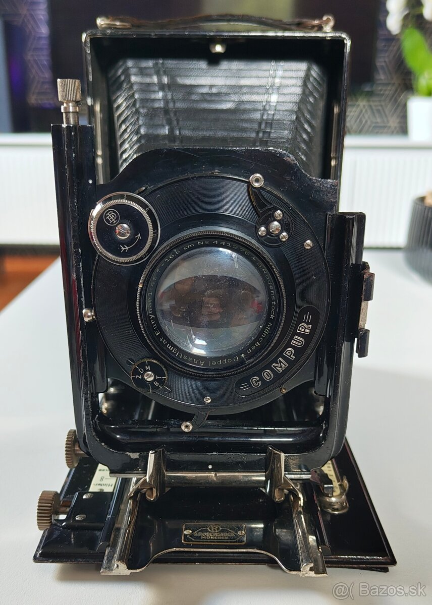 Fotoaparát G. Rodenstock Munchen, Eurynar 1:4,5 f 16,5 cm