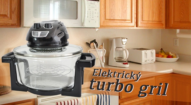 Elektrický teplovzdušný gril turbo TOP